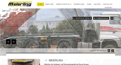 Desktop Screenshot of meierling.de